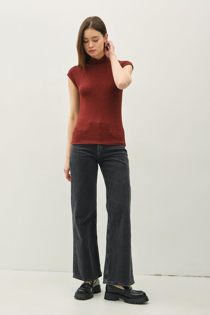 Cap Sleeve Crush Top