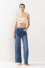 All There Wide Leg Denim