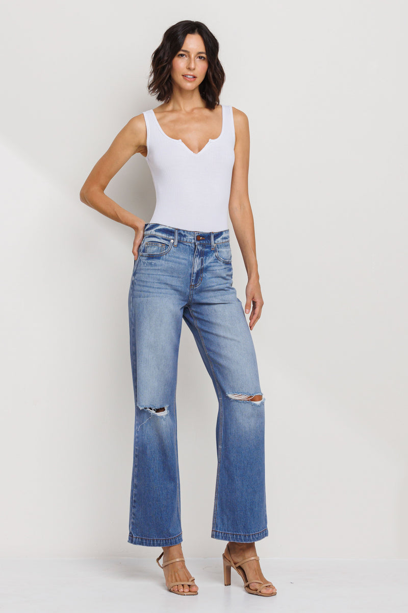 Rad Dad Wide Leg Denim