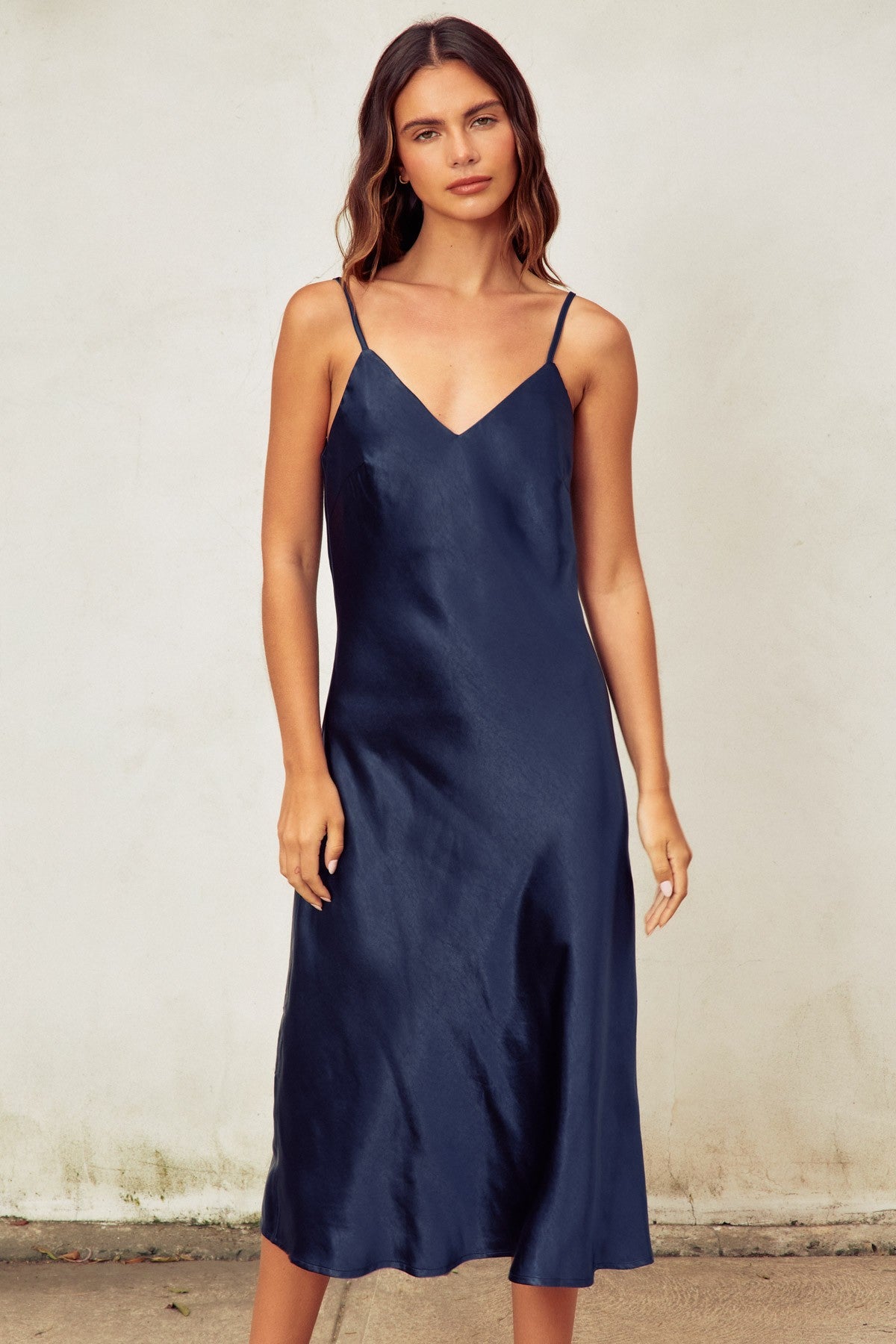 Midnight Blue Evening Gown