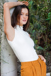 Sleeveless Sweater Top