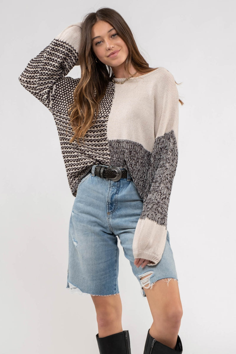 Block Party Knit Sweater