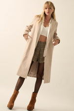 Calf-Length Peacoat