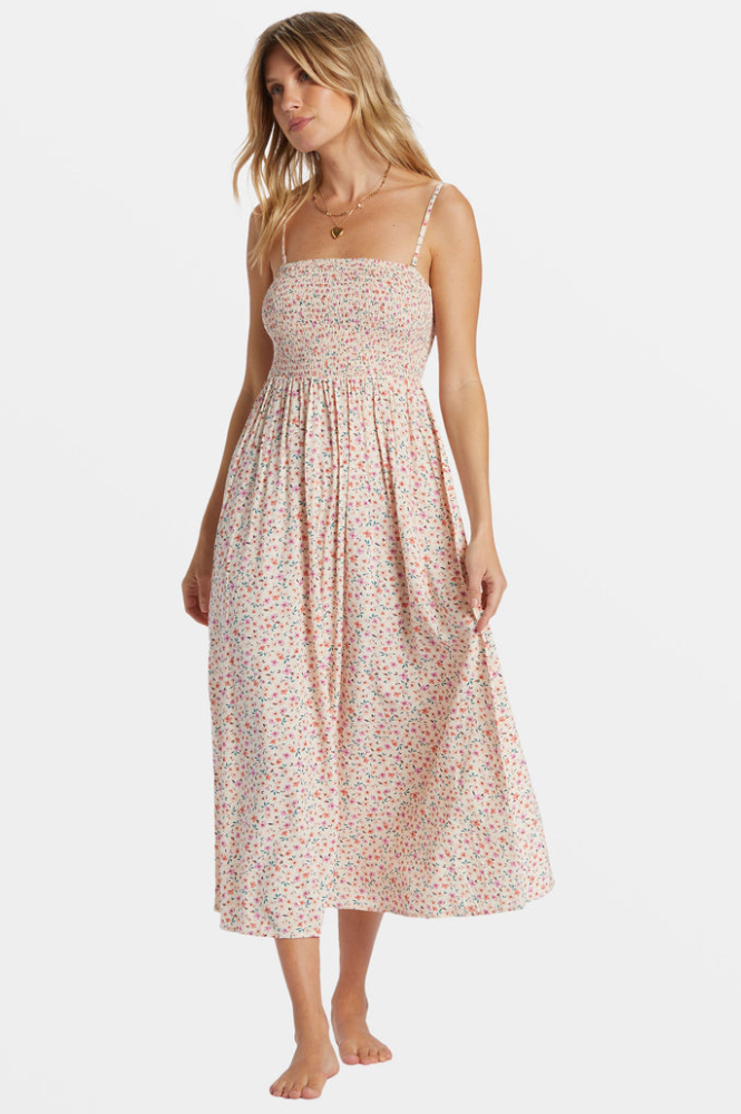 Off The Coast Midi Dress