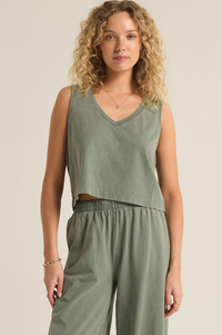 Sloane Jersey Muscle Tank