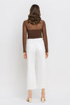 In The Mix High Rise White Denim