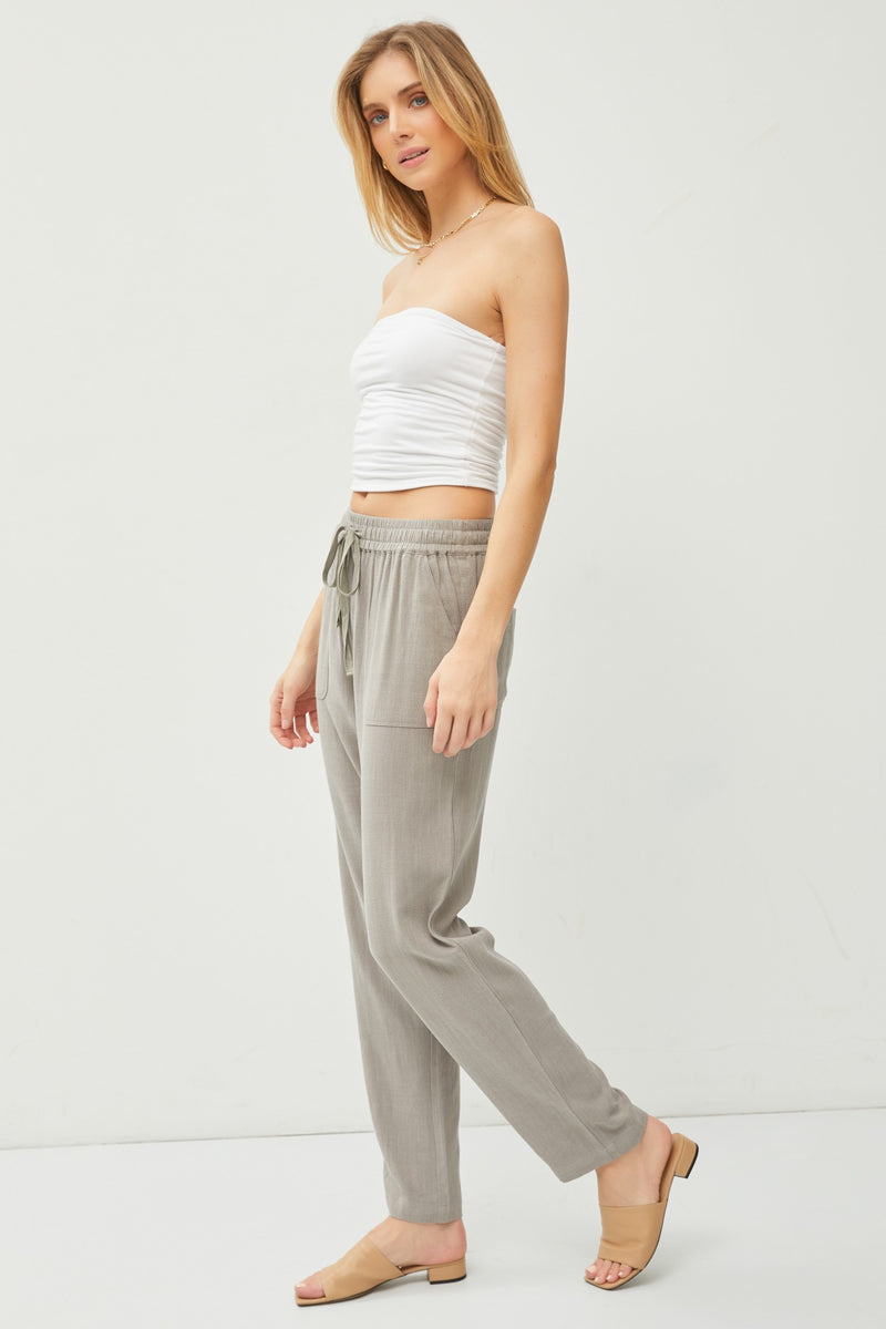 Lie To Me Linen Joggers