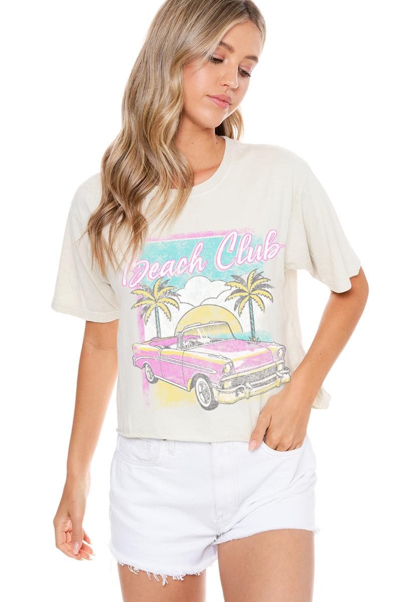 Beach Club Graphic Tee