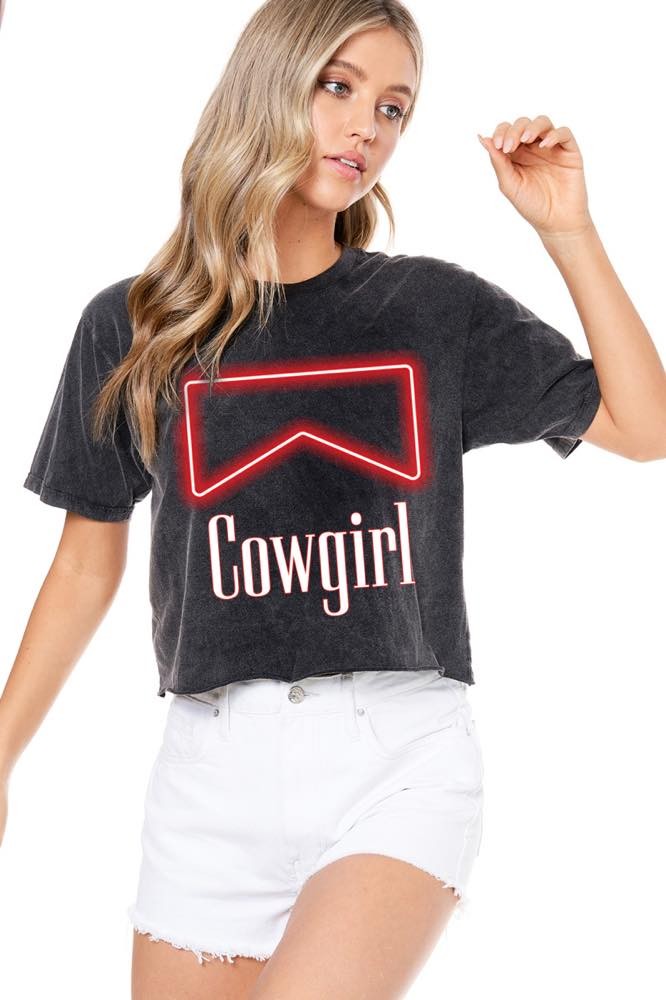 Red Light Cowgirl Top