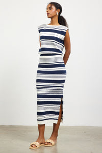 Multi Stripe Knit Set