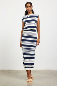 Multi Stripe Knit Set
