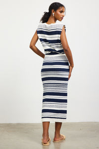Multi Stripe Knit Set