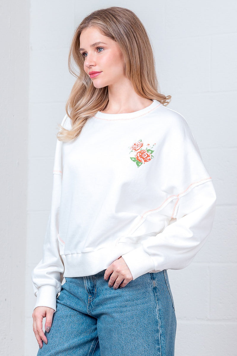 Kiss From A Rose Sweatshirt