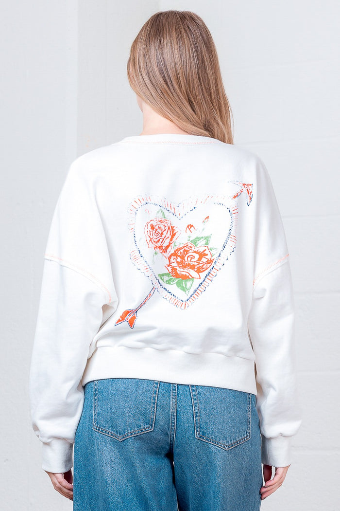 Kiss From A Rose Sweatshirt