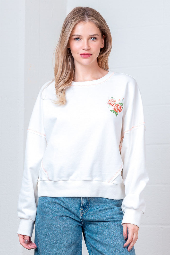 Kiss From A Rose Sweatshirt