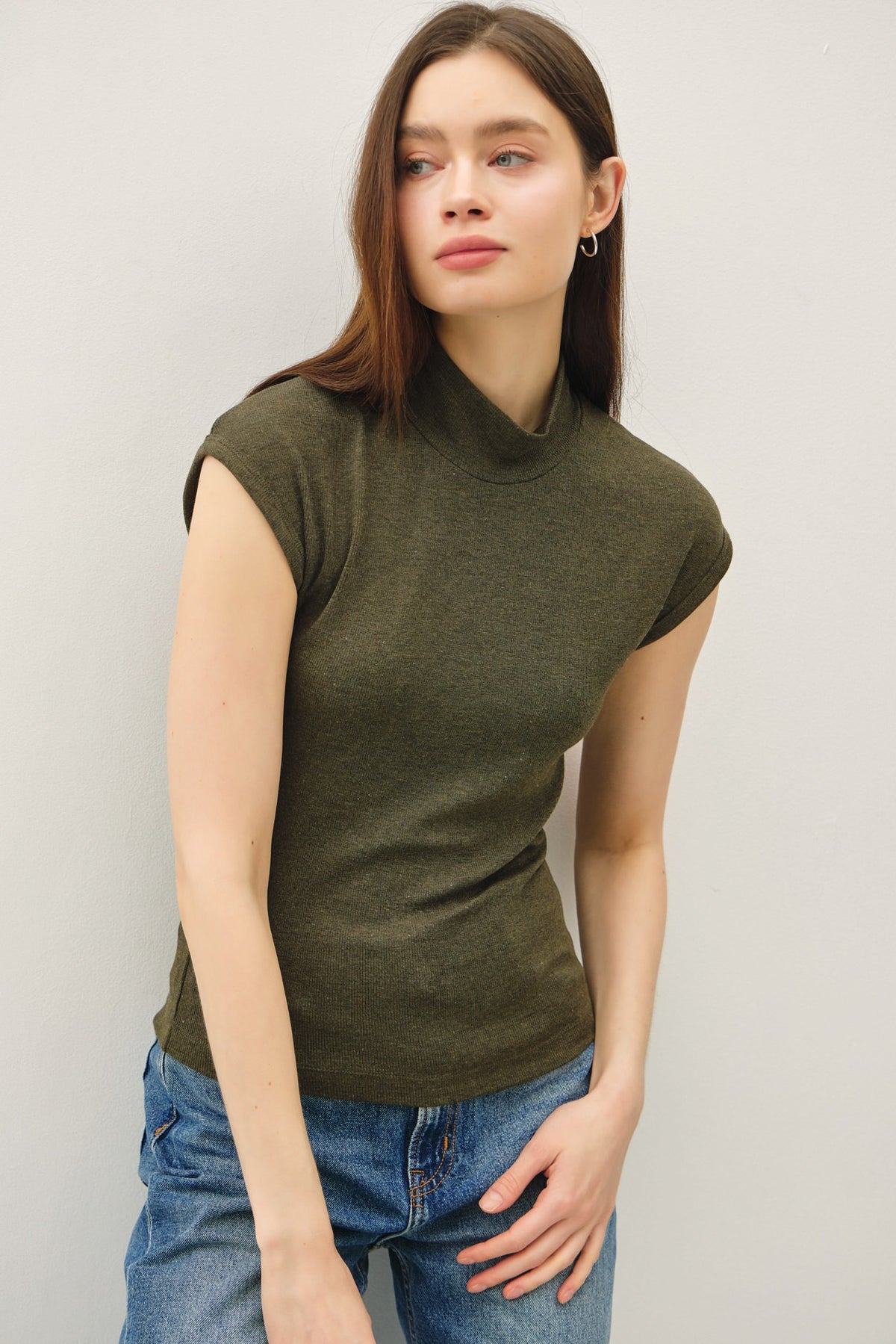 Cap Sleeve Crush Top