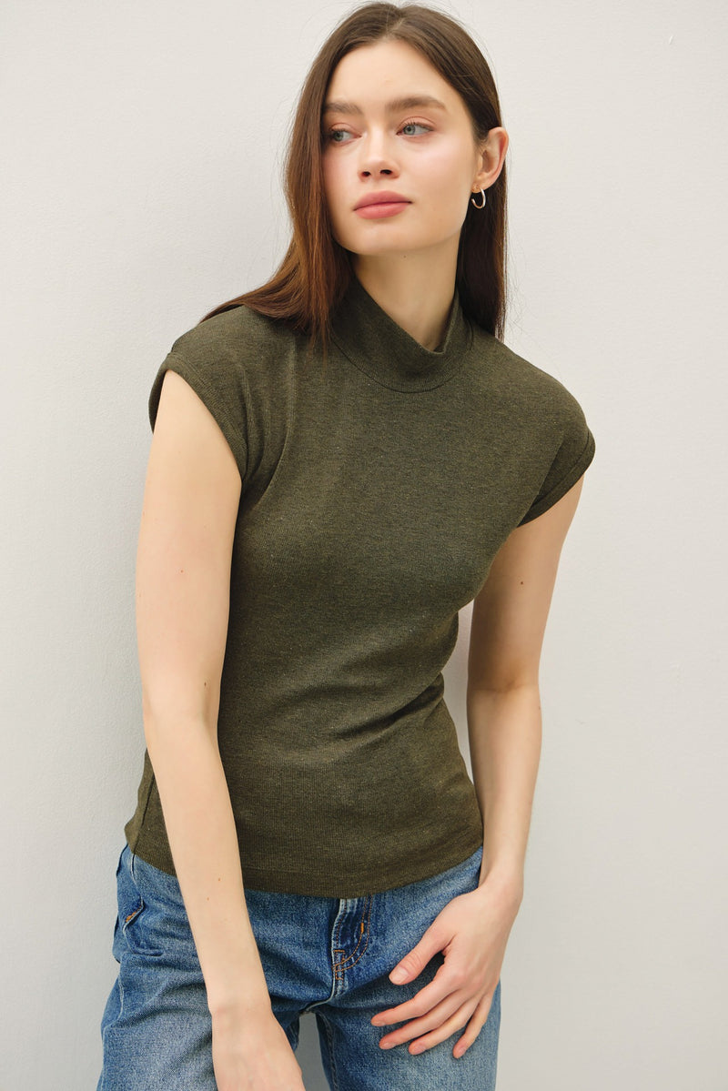 Cap Sleeve Crush Top