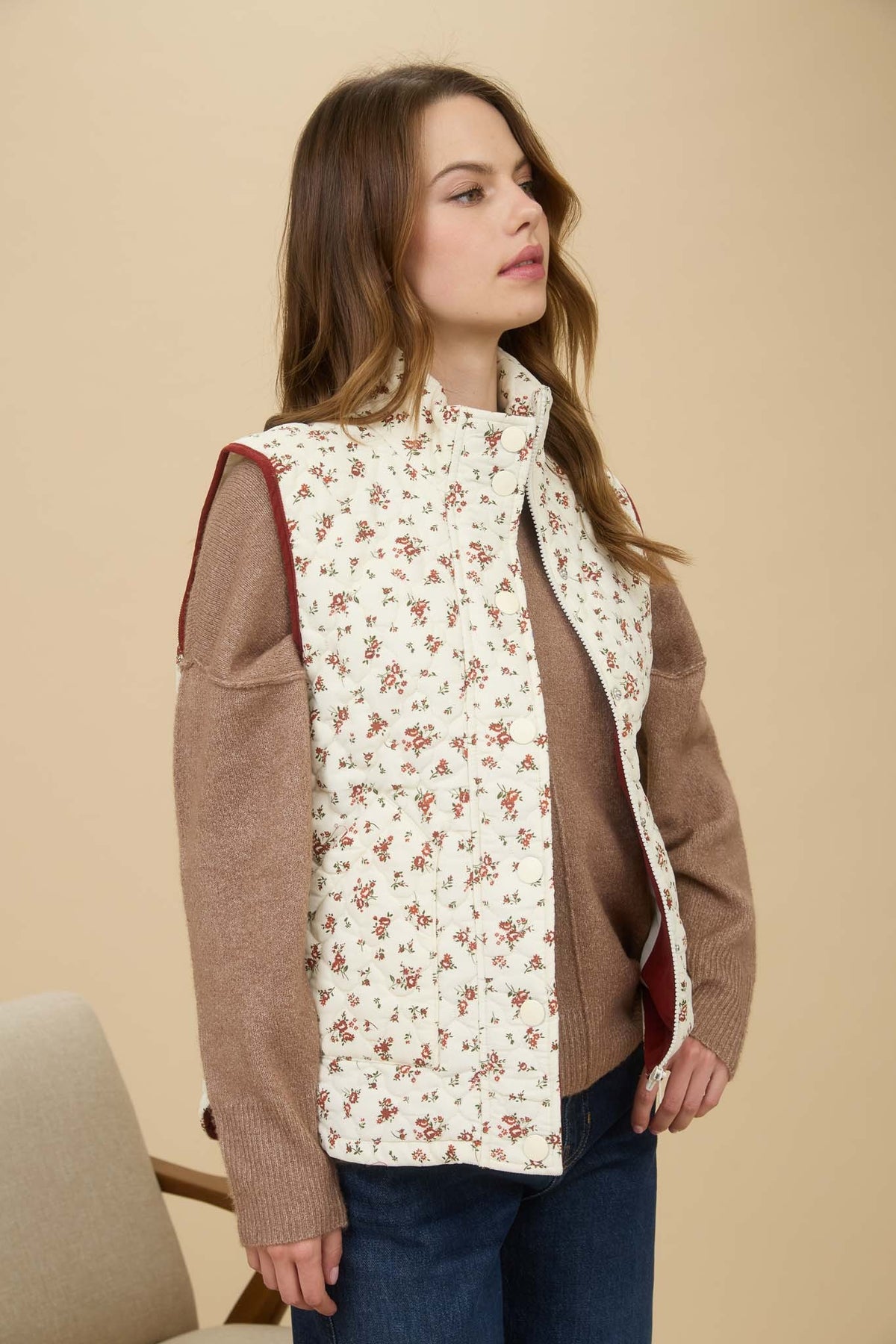 Forever Floral Vest