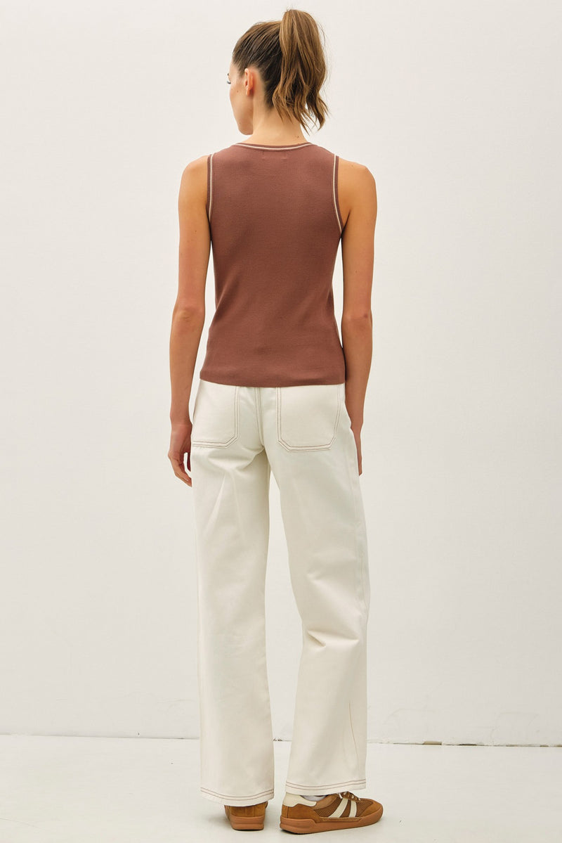 Cozy Charm Sweater Tank