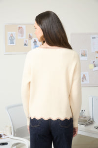 Around The Collar Sweater