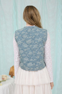 Rose Garden Quilted Vest