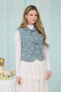 Rose Garden Quilted Vest