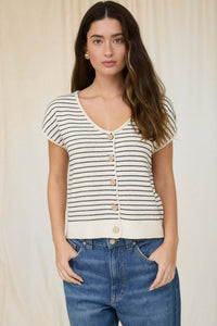 Carefree Stripe Cardigan