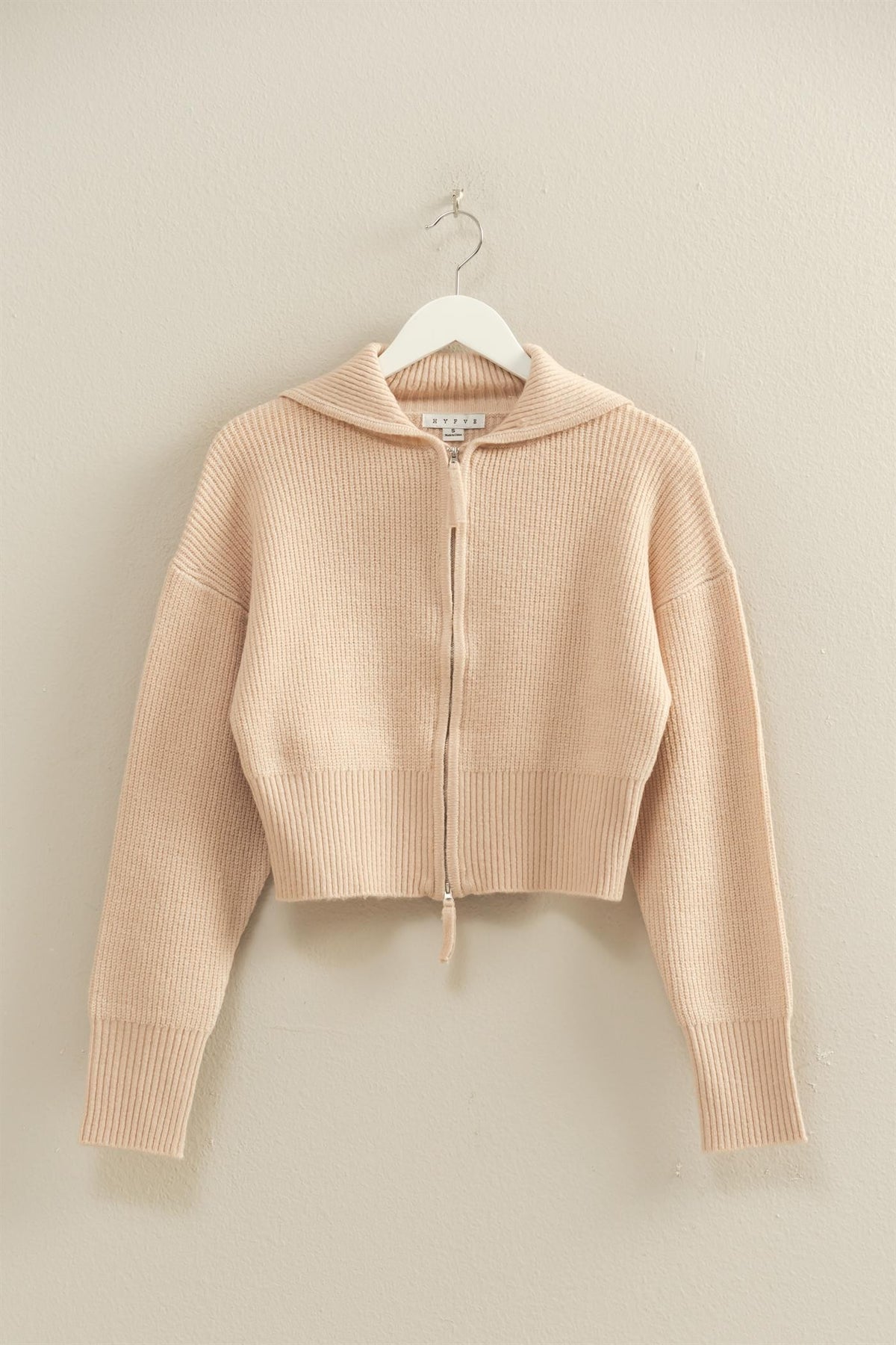 Go With You Zip Sweater