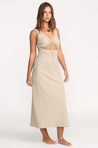 Slides Midi Dress
