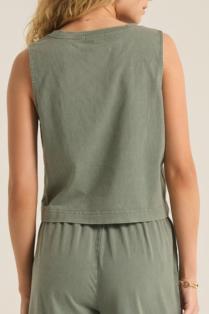 Sloane Jersey Muscle Tank