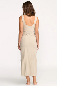 Slides Midi Dress