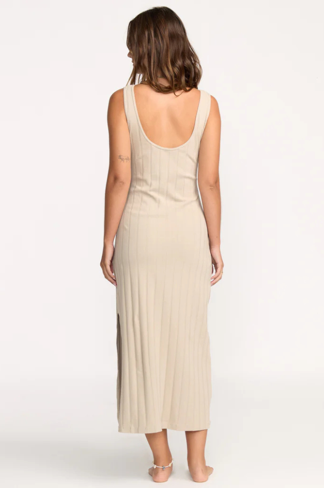 Slides Midi Dress