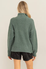 Bouncin Around High Neck Sweater