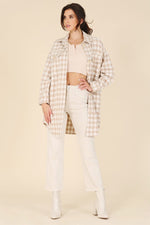 Checkered Shacket