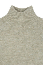 Crop Mock Neck Sweater
