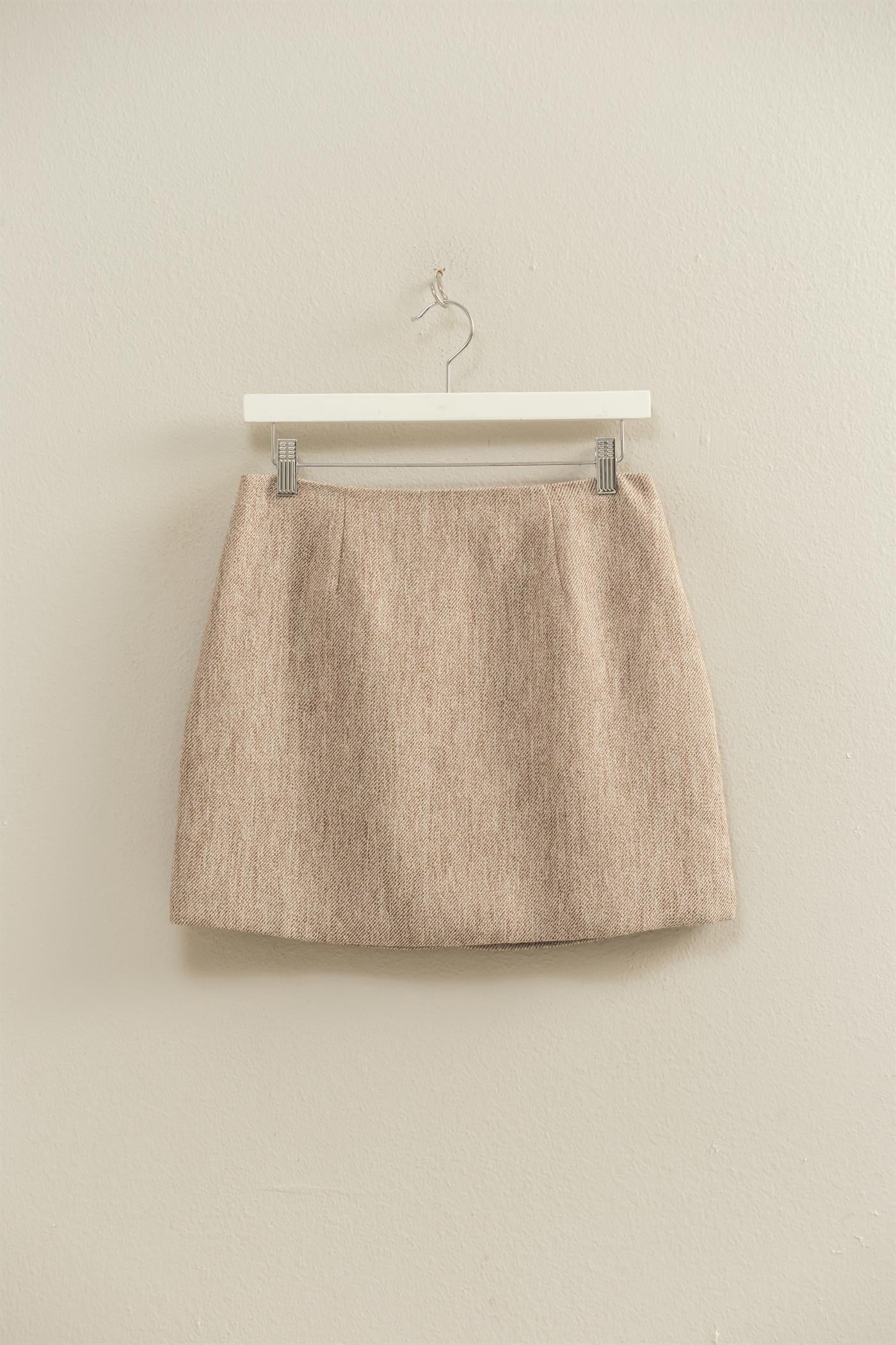 【現品有】andmary Fluffy mini skirt アイボリー 現品有】andmary Fluffy mini skirt アイボリー ANDMARY】Holly mini skirt