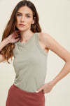 Good Will Crew Neck Tank Top