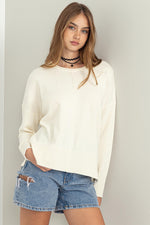 Scoop Neck Sweater