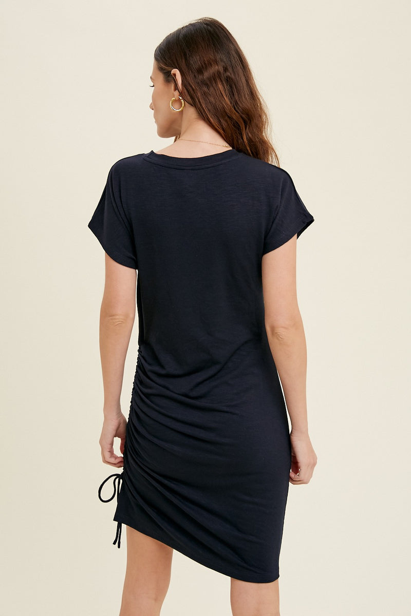 Not Stopping French Terry Mini Dress