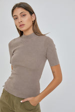 Play For Keeps Mock Neck