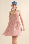 Not The Bad Guy Pleated Tube Dress