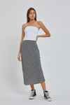 High Tide Satin-Esque Midi Skirt