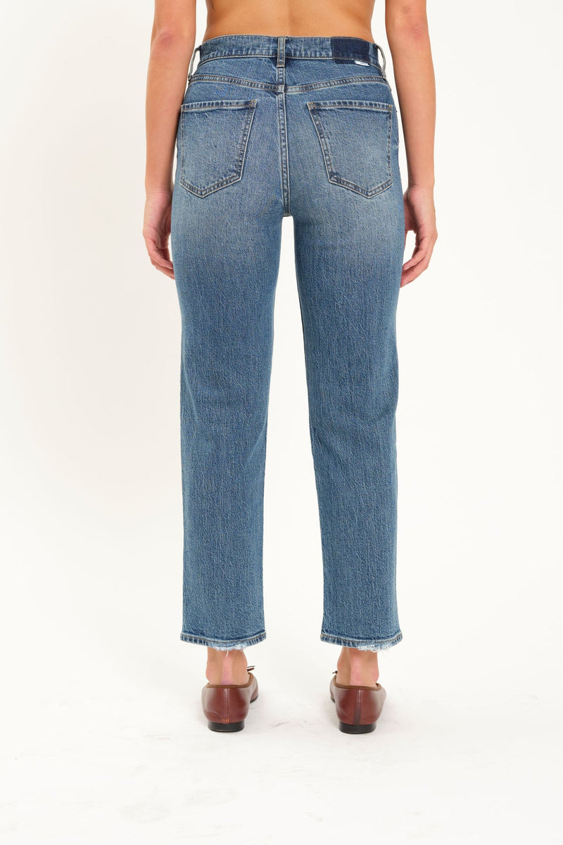 Stunner Straight Up High Rise Denim