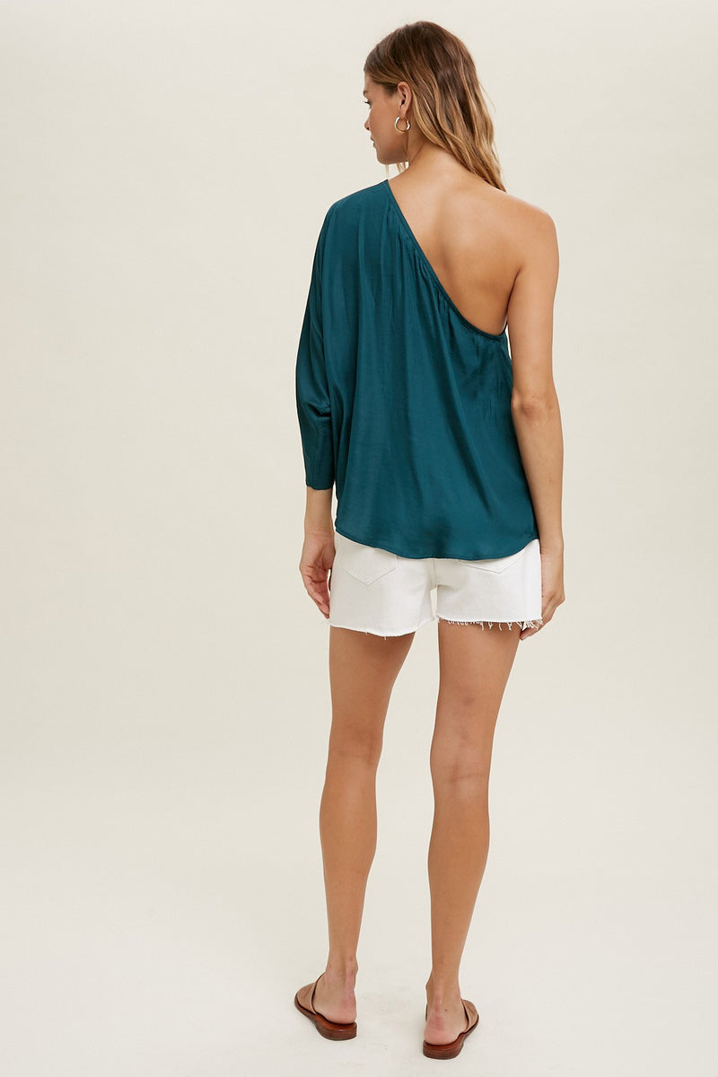 Whirlwind One Shoulder Top