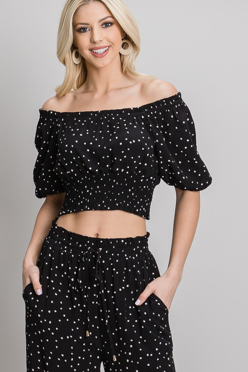 Center Stage Crop Top