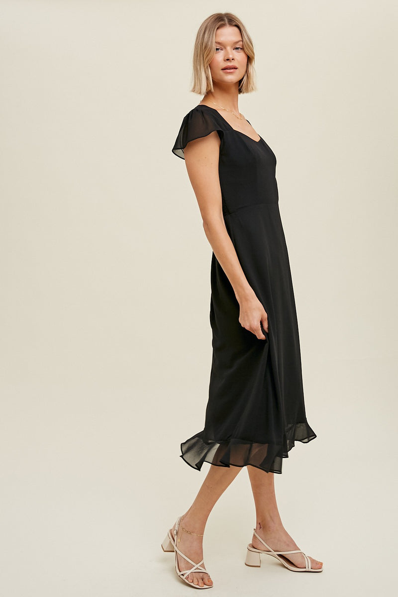 Mercy Sweetheart Midi Dress