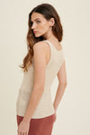 Scoop Neck Sweater Tank