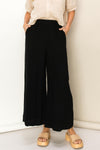 Wide Leg Linen Blend Pants