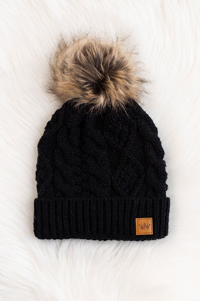 Top It Off Pom Beanie