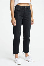 Straight Up High Rise Denim